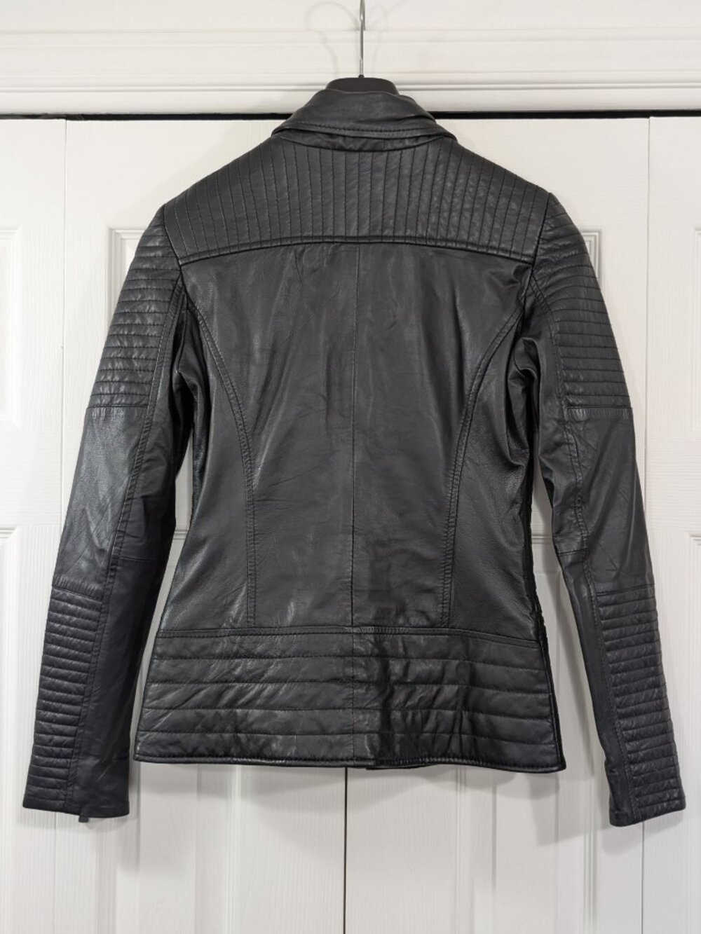 Bod & Christensen Black Leather Jacket - Picture 2 of 11